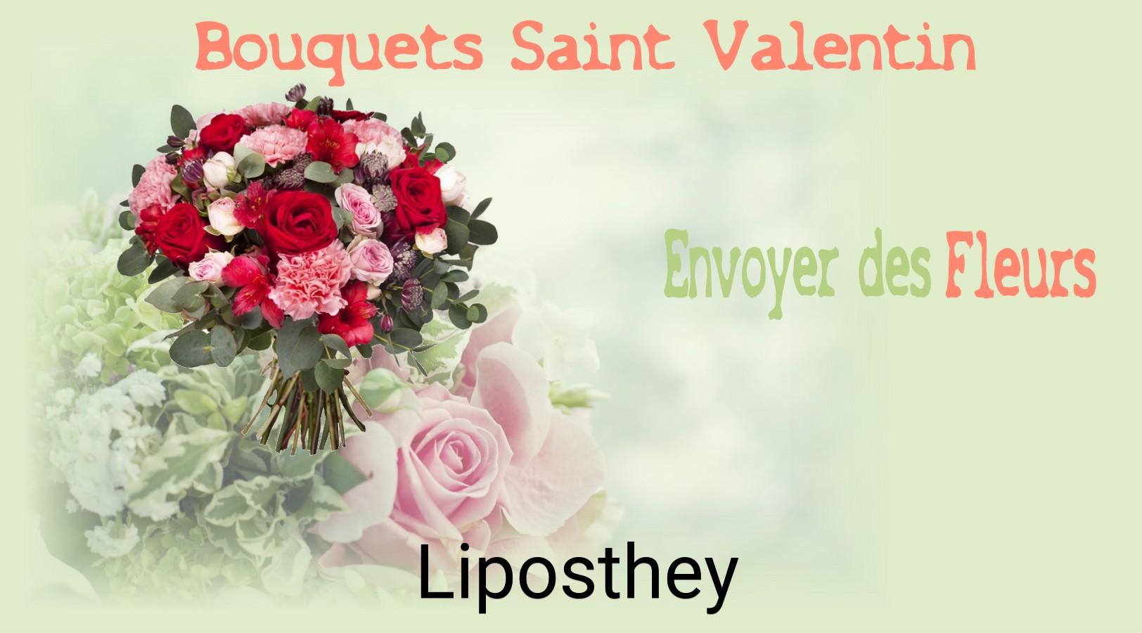 Roses de Saint-Valentin livrées à Liposthey